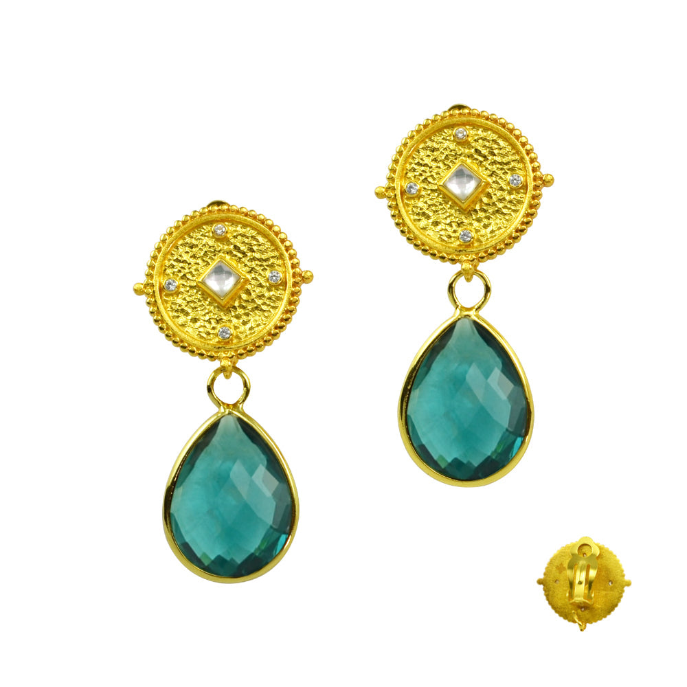 Charleston Clip Earrings