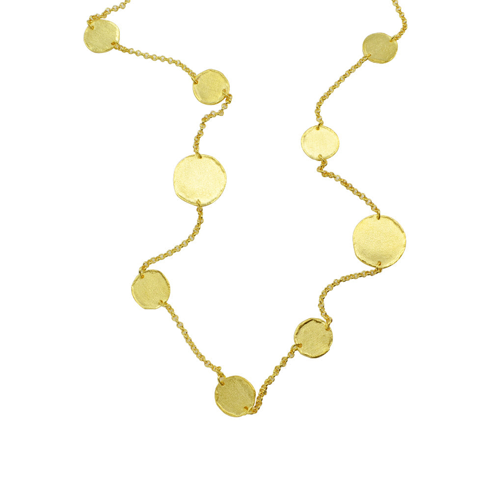 Coins Long Necklace