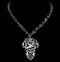 17" Silver Plated Reproduction Vintage Shoe Clip