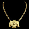 Vintage gold Plated Chain with Vintage Reproduction Thunderbird