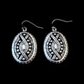 Sterling Plated Vintage Reproduction Earrings