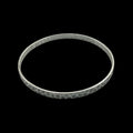 Vintage Hammered Small Silver Bangle