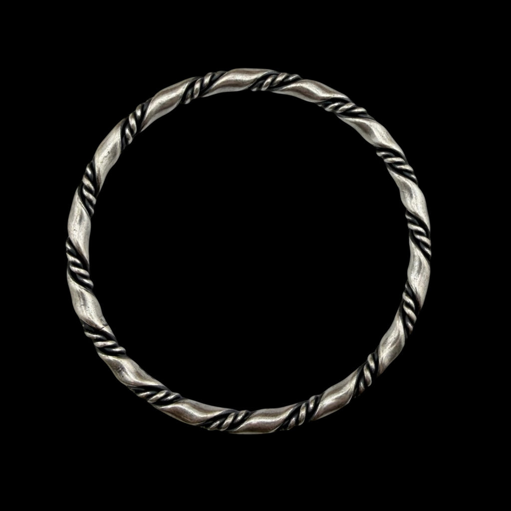 Vintage Reproduction Sterling Twist Bracelet